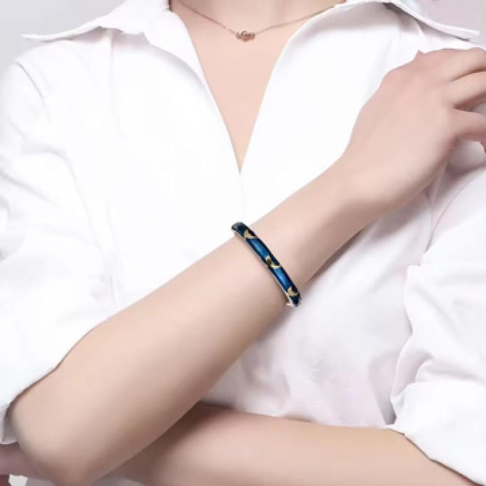 سوار Wave of Joy مطلي ذهب