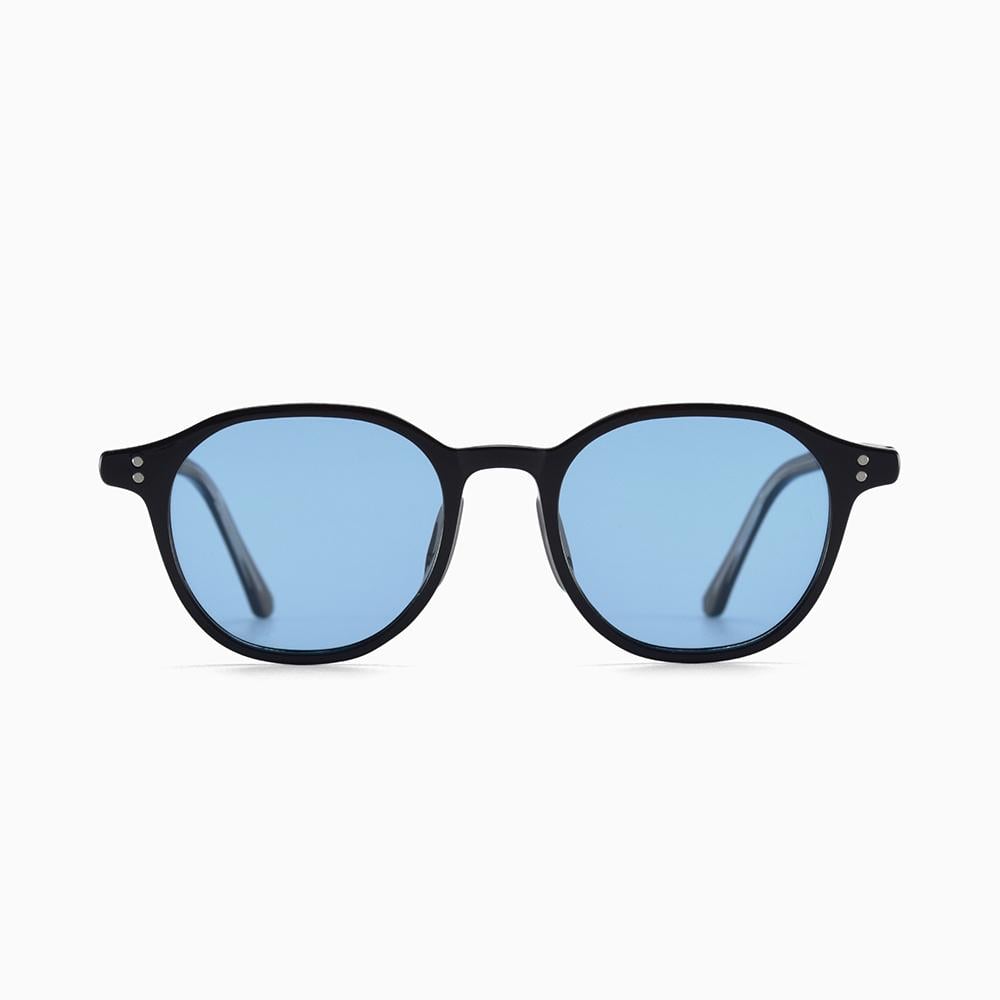 نظارة شمسية مستقطبة بعدسات زرقاء عصرية تحمي العين من الأشعة الشمسية