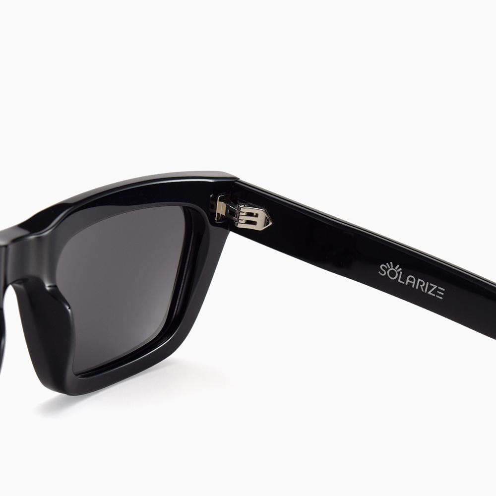 نظارة شمسية كلاسيكية سوداء للجنسين Unisex بعدسات بولاريزد