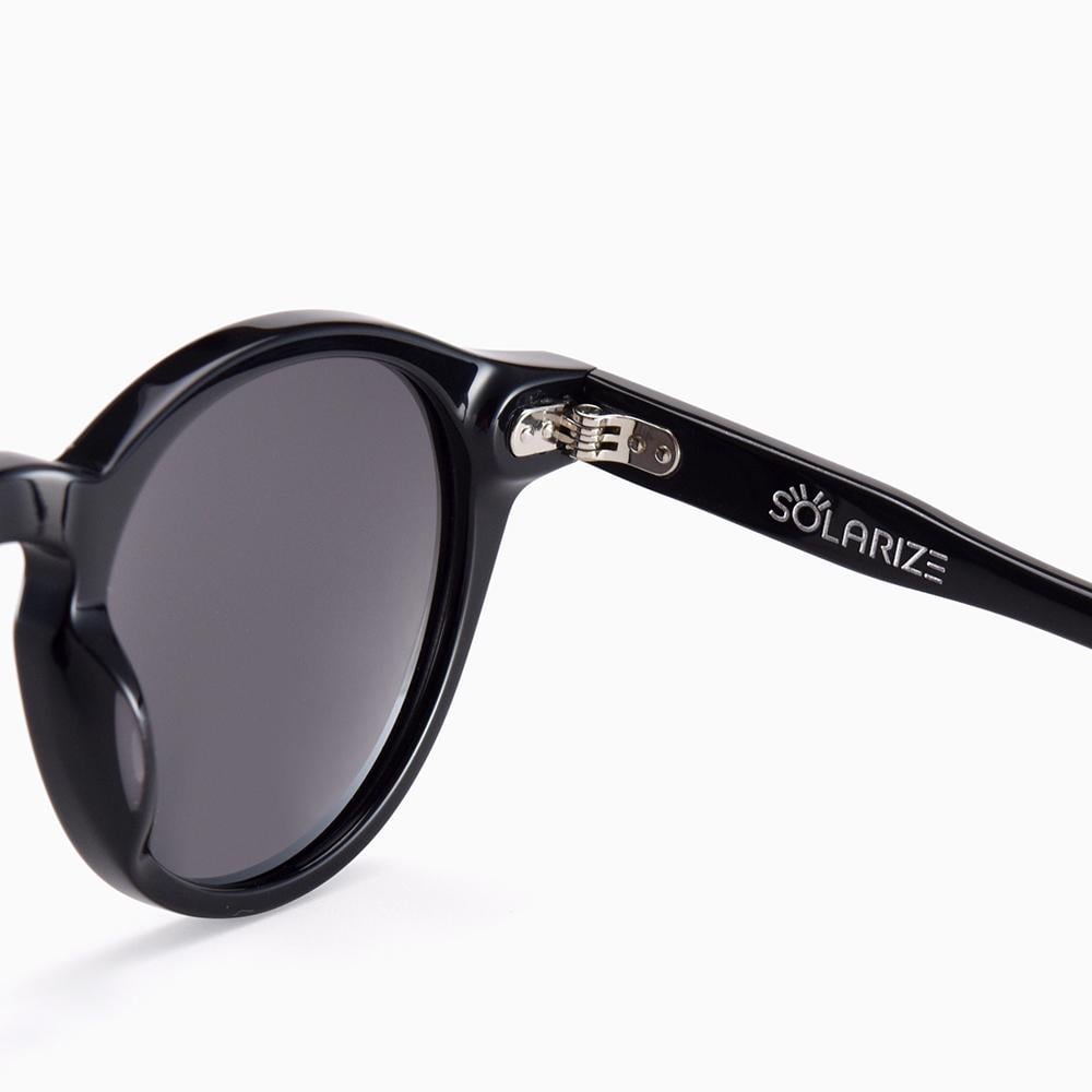 نظارة سولارايز سوداء بولارايزد بتصميم عصري  للرجال والنساء