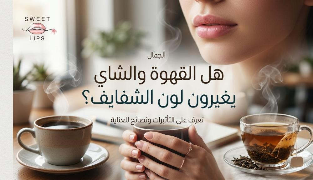 أسباب اسمرار الشفايف