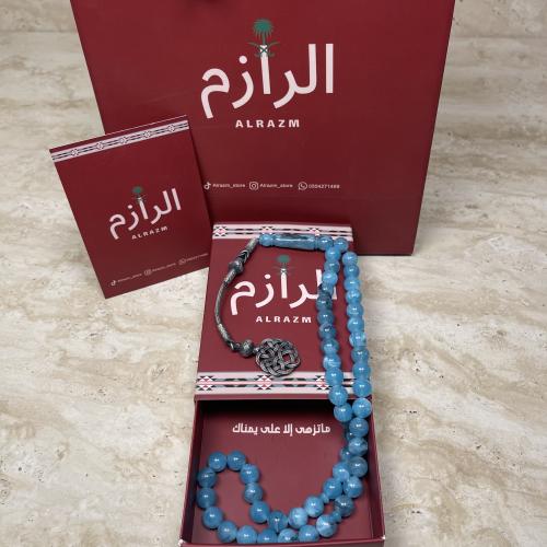 سبحة بكلايت طربزونه فضه عيار 1000