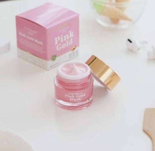 بينك قولد ماسك - pink gold mask