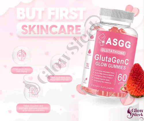 Asgg glutathione glow gummies/علكات جلو بالغلوتاثي...