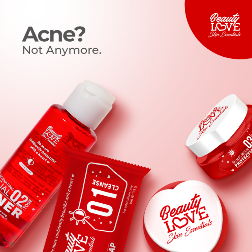لوف بيوتي مجموعة العنايه بالبشره/Beauty love essential set