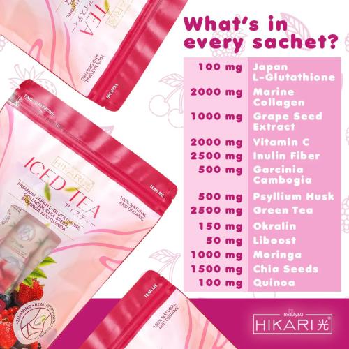 هيكاري شاي مثلج بنكهة التوت/Hikari Ice Tea Mixed B...