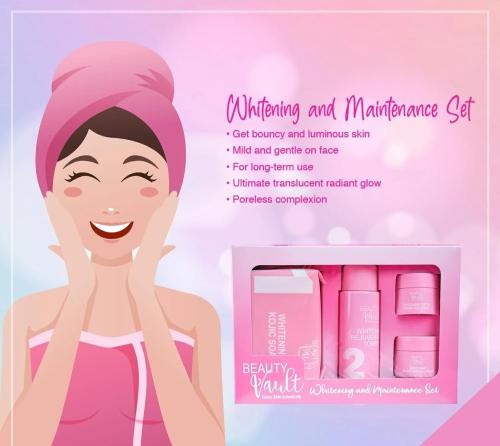 مجموعه بيوتي والت لتبيض وتجديد البشره/Beauty Vault...
