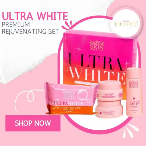 الترا وايت مجموعة تجديد البشره /Ultra White premiu...