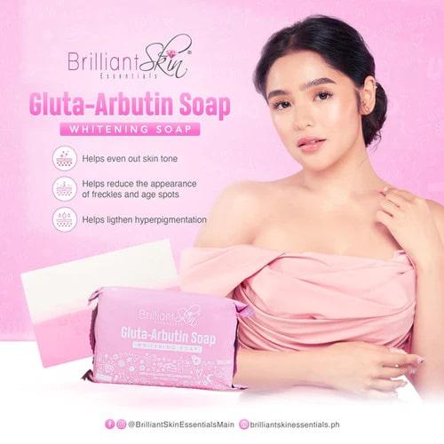 بيرلانت صابونه تبييض/Brilliant Gluta Whitening Soa...