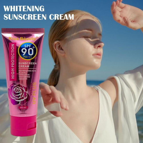 Kiss Beauty sunscreen cream/كريم واقي الشمس Kiss B...