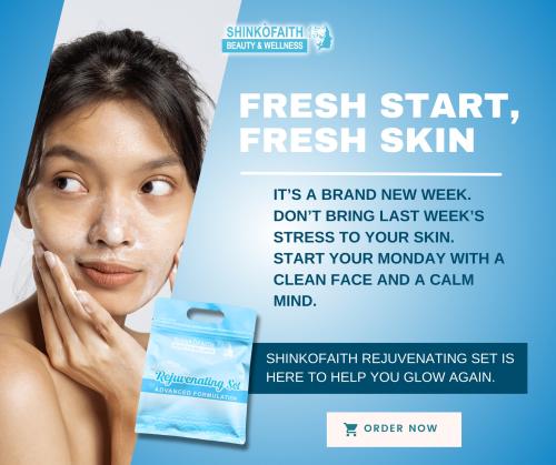 Shinko faith rejuvenating set/مجموعة شينكو لتجديد...