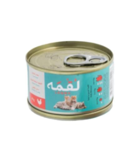 •لقمه معلبات طعام رطب - بالدجاج في الجيلي