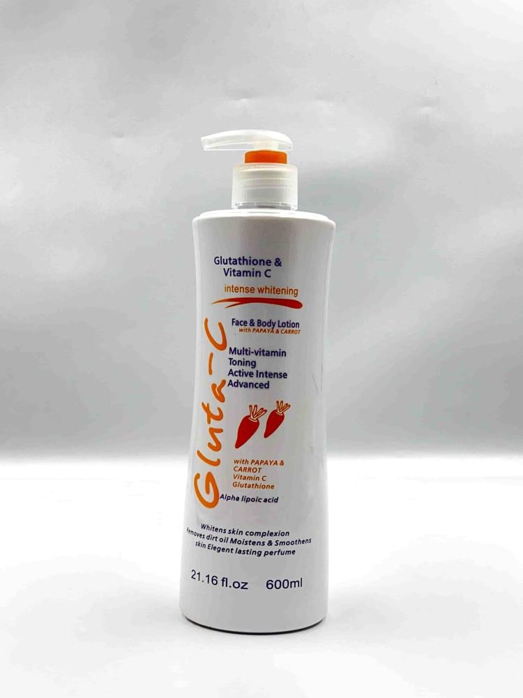 غسول التبييض المكثف للوجه والجسم جولاتا سي الجلوتاثيون وفيتامين سي 600 مل