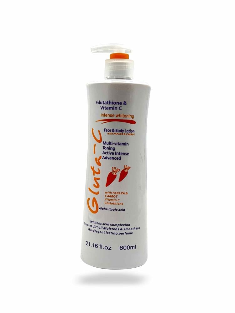 غسول التبييض المكثف للوجه والجسم جولاتا سي الجلوتاثيون وفيتامين سي 600 مل