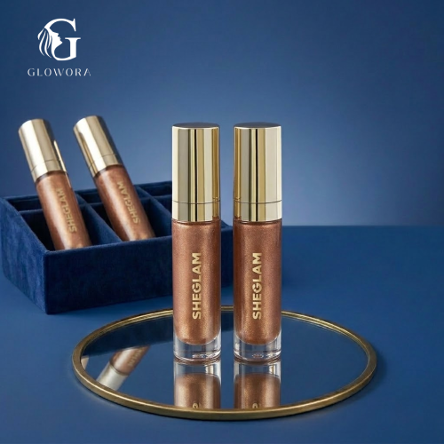 SHEGLAM هايلايتر الجسم Sunkissed-Eros Liquid Highlighter Liquid Shimmer Long Wear Brightening Glow Body Highlighter Highlighter هايلايت هايلايتر علامة تجارية جمال مكياج ميكب مستحضرات تجميل للنساء الفتيات مثالي لفصل الصيف الربيع مثالي ل- Y2K
