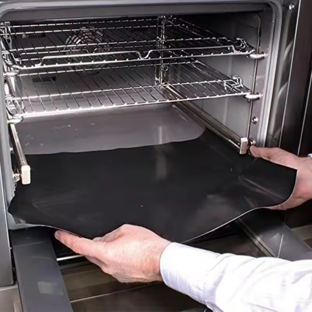 حصيرة فرن 60X40 قابلة لإعادة الاستخدام 2 قطع