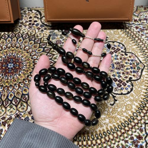 قلاليث فرنسي اسود ممزوج ببني داكن