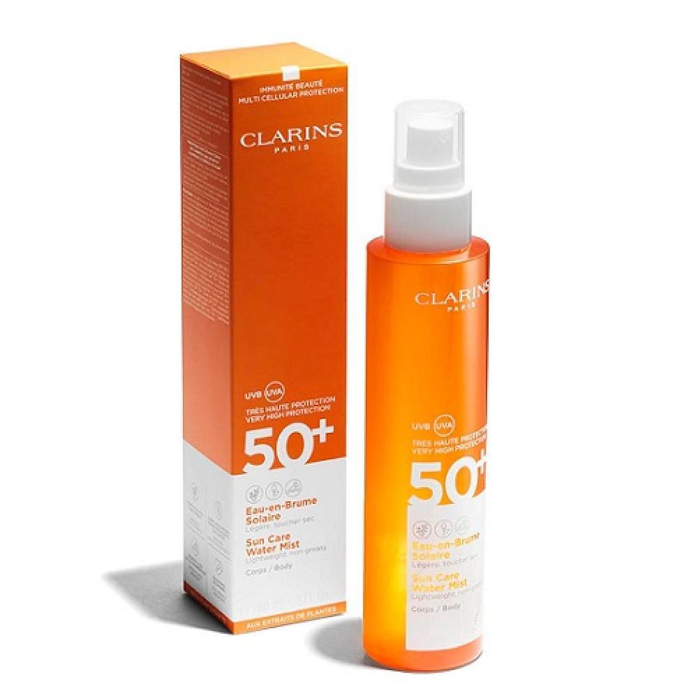 بخاخ واقي شمس مائي للجسم بعامل حماية +50 SPF من كلارنس - 150 مل