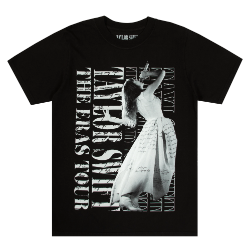 Taylor Swift | The Eras Tour Through LA Black T-Sh...