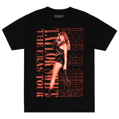 Taylor Swift | The Eras Tour Through LA Black T-Sh...