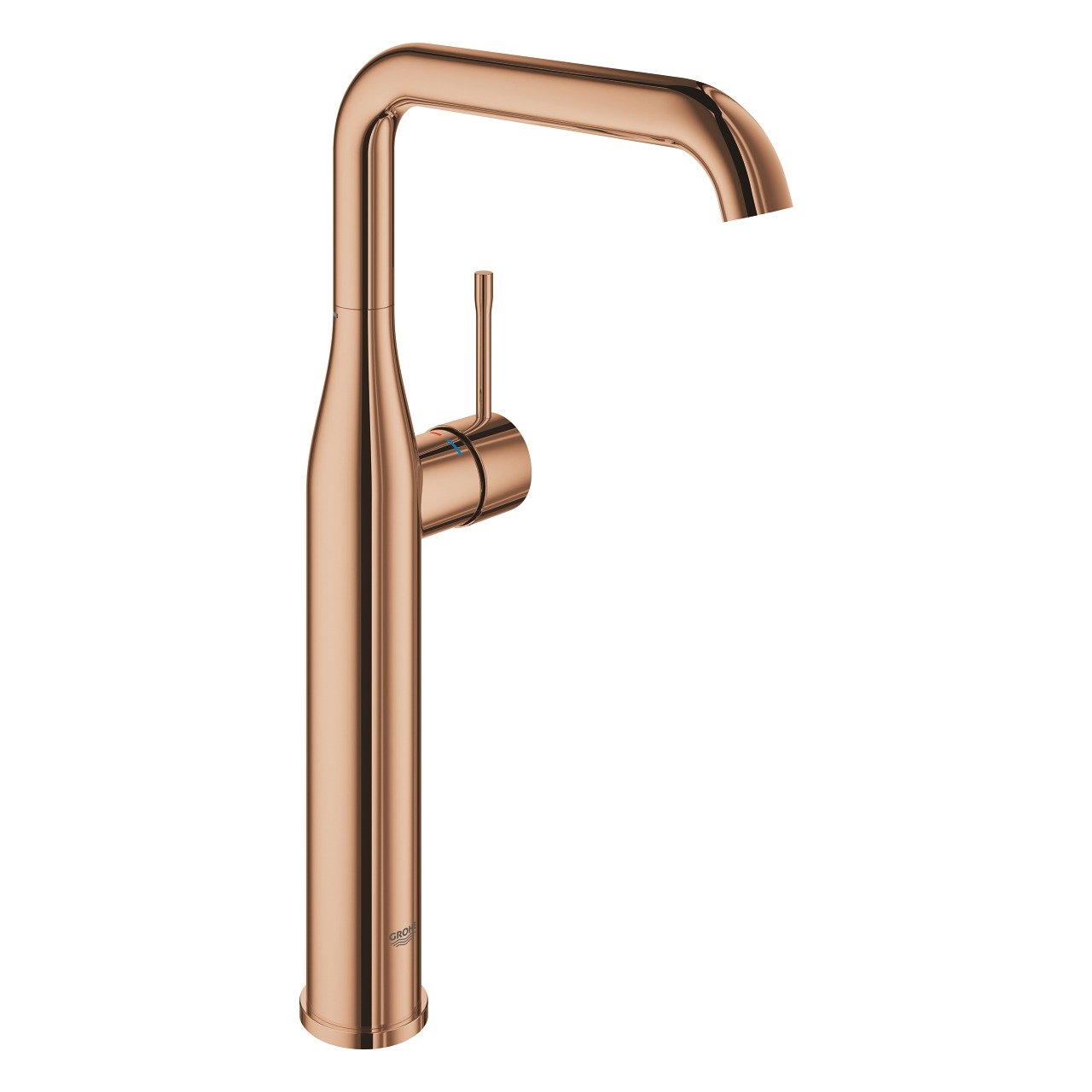 خلاط مغسلة جروهي نحاسي لامع ESSENCE SINGLE-LEVER B...