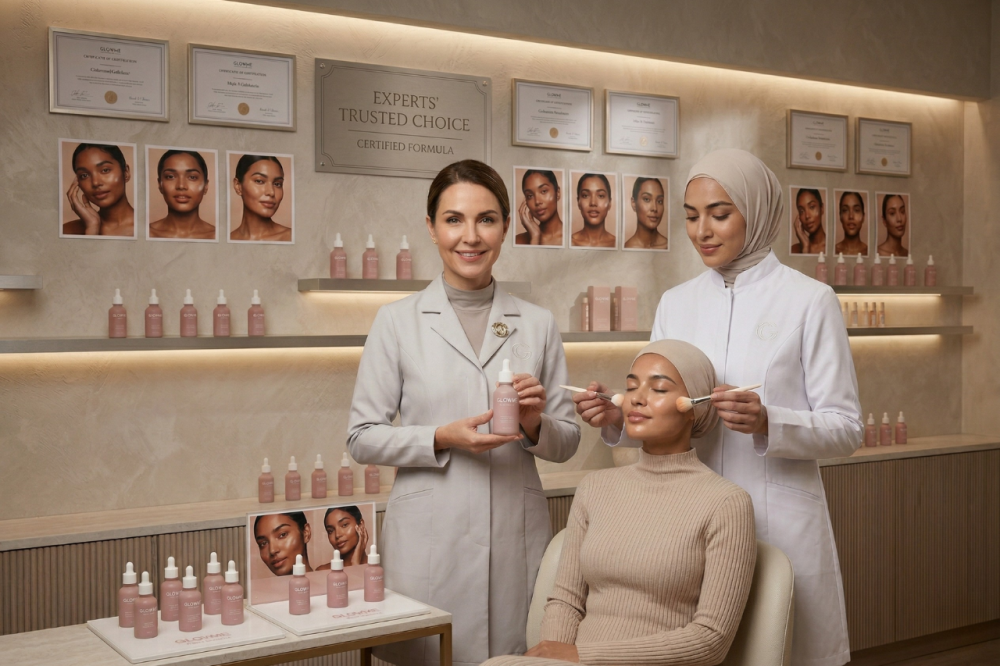 لماذا يثق خبراء التجميل في السعودية بسيروم Glow Me كخيار آمن وفعال لجم