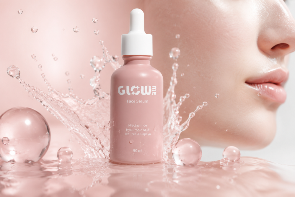 تحدي الارتواء الفوري: كيف يعالج سيروم Glow Me عطش البشرة الداخلي بدون