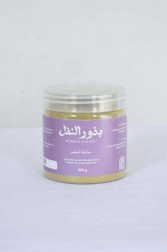 مشاط اخضر لشعر المصبوغ