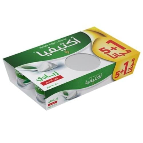 زبادي اكتيفيا قليل الدسم 150ج ربطة