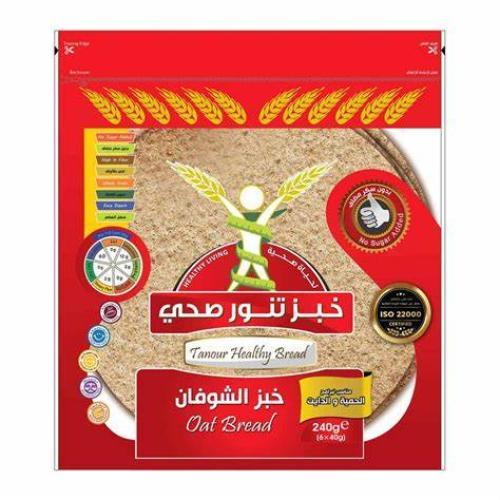 خبز الشوفان تنور صحي 240ج