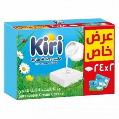 جبن كيري 24قطعة 400ج