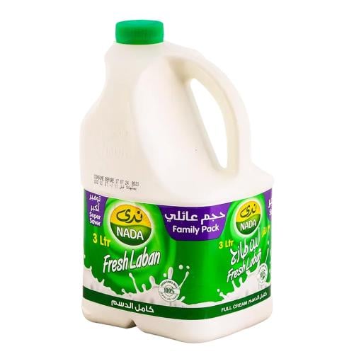 لبن ندى كامل الدسم 3لتر