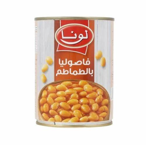 فاصوليا لونا بالطماطم 380ج