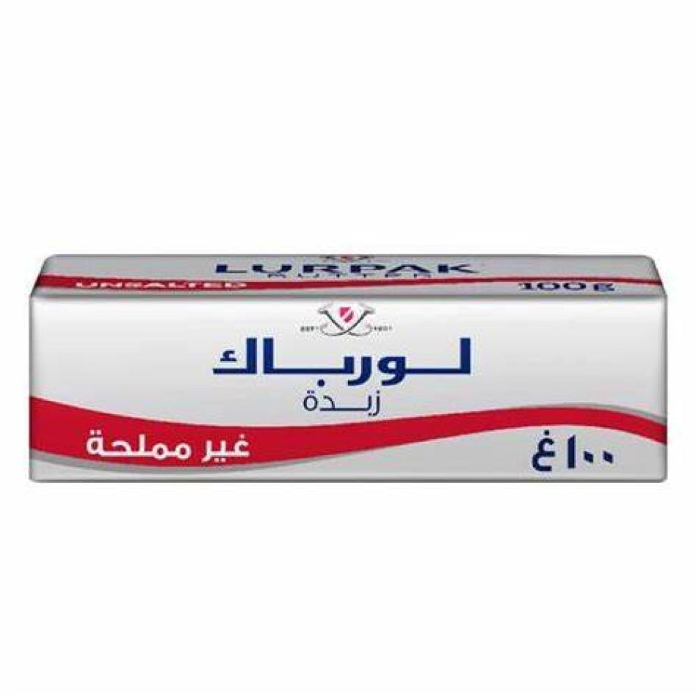 زبدة لورباك طرية غير مملحة 100ج