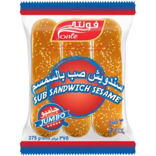 سندويتش صب بالسمسم فونتي 375ج