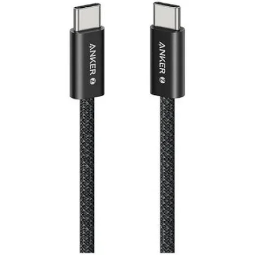 كابل أنكر USB-C إلى USB-C بقوة 240 واط أسود