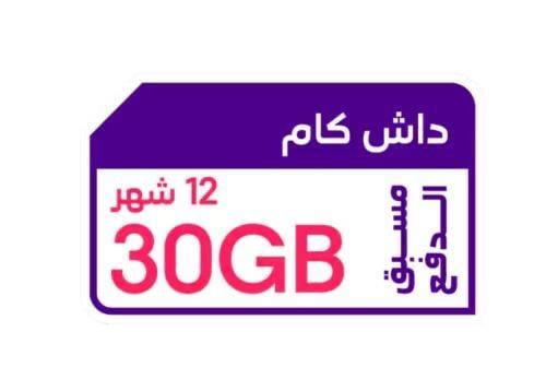 كويك نت داش كام 30 جيجا | 12 شهر STC