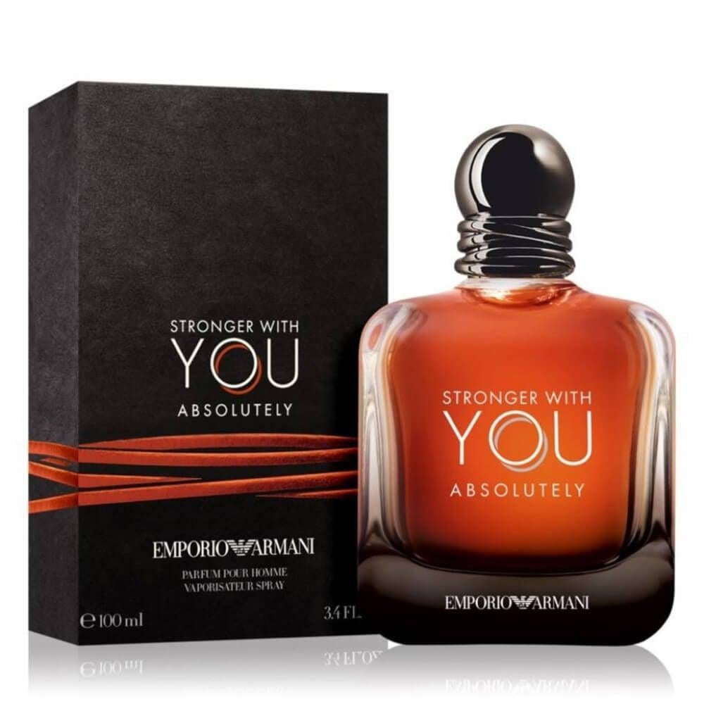 عطر ارماني سترونجر ويذ يو ابسلوتلي الرجالي او دو بارفيوم 100مل