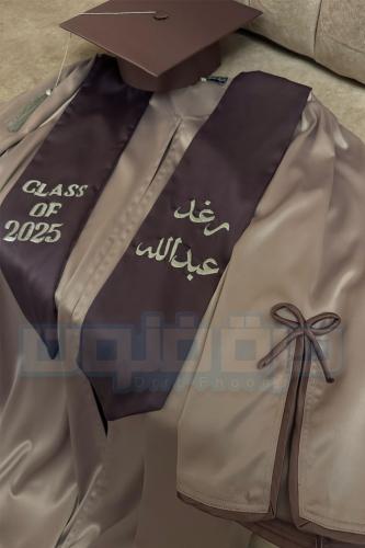 طقم عبايه موف بفيونكه