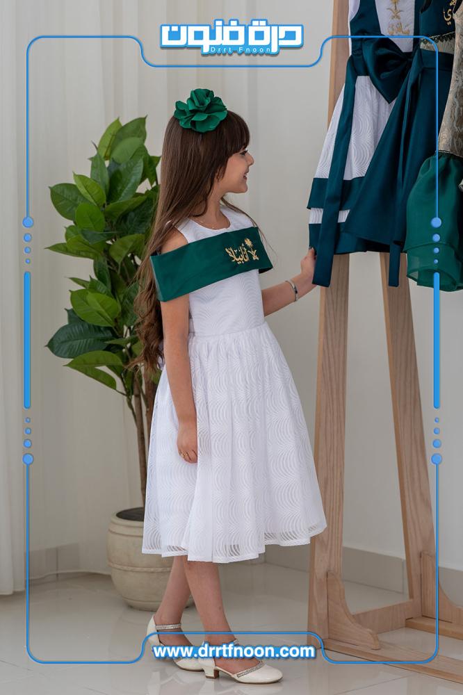 ملابس اليوم الوطني تيشرتات أطفال وشباب فساتين أطقم بناتي ولادي ودقلات