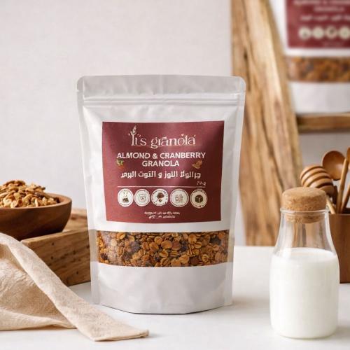 جرانولا اللوز والتوت البري - 250 جرام