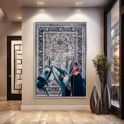 لوحة سجاد بتصميم عصري