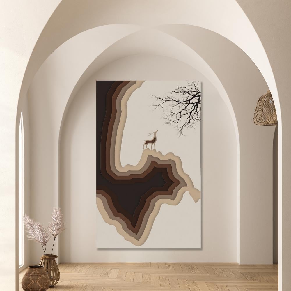 لوحات فن تجريدي بتصميم مودرن