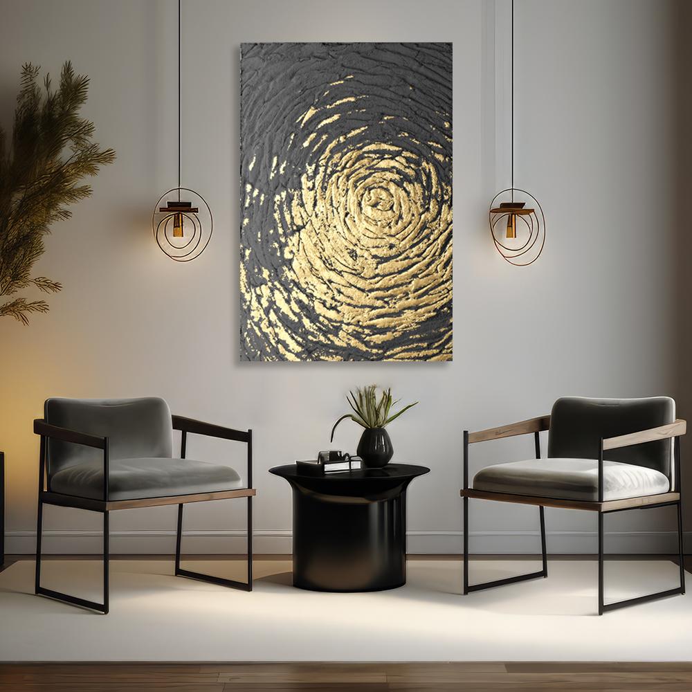لوحة فن تجريدي تصميم عصري
