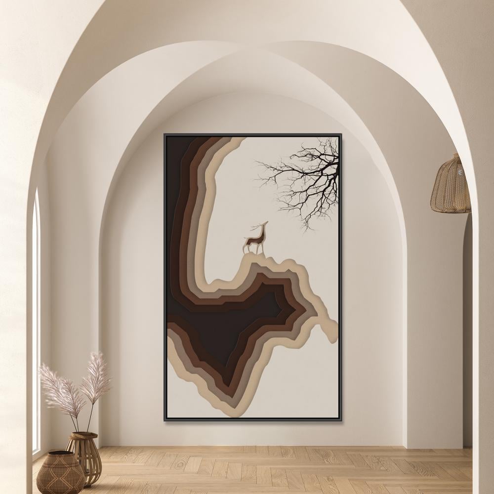 لوحات فن تجريدي بتصميم مودرن