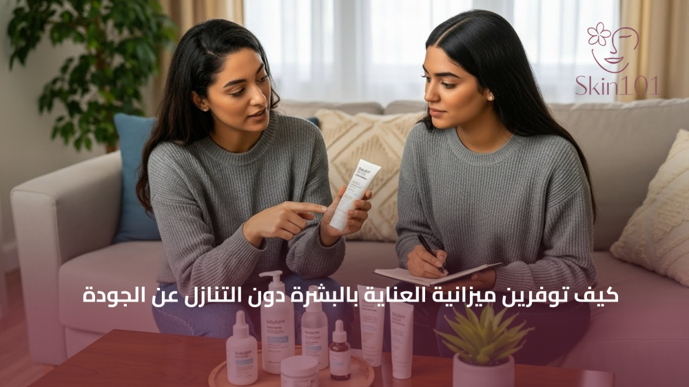 كيف توفرين ميزانية العناية بالبشرة دون التنازل عن الجودة