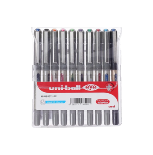 طقم اقلام UNIBALL UB157-10C