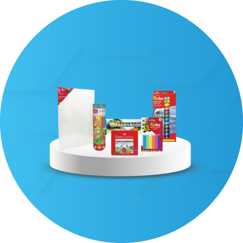 مستلزمات الرسم والاشغال اليدوية