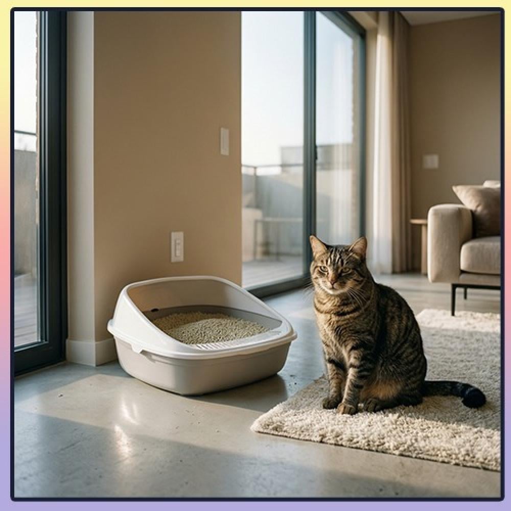 رمل فضلات القطط بدون رائحة
