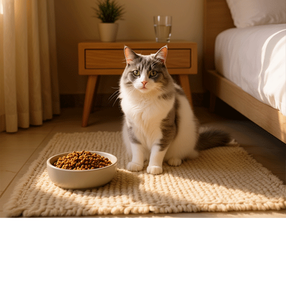 لماذا ترفض قطتك الطعام الجديد؟ دليل تحويل آمن لأصحاب القطط في الرياض وجدة